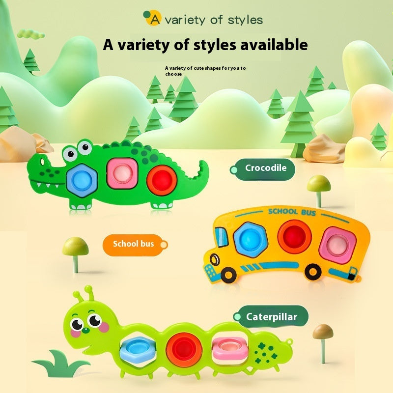 Exercise Puzzle Baby Finger Bubble Toy