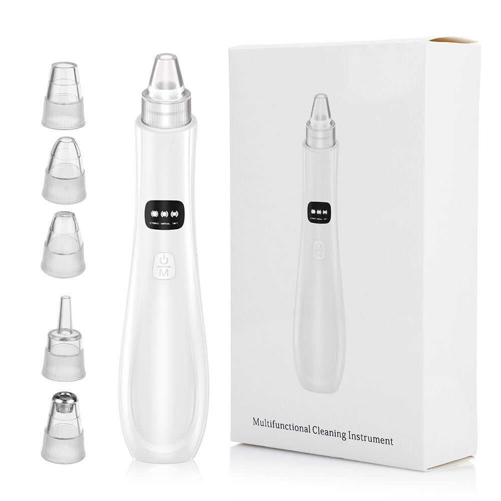 Fast Drop Shipping 3 Suction Mode Face Cleansing Beauty Machine Dead Skin Remover Face Vacuum Blackhead Removal Skin