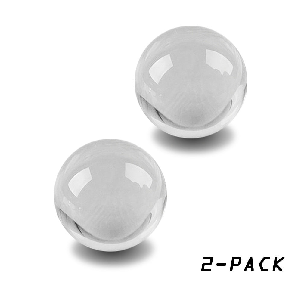 Clear Acrylic Contact Juggling Ball for Beginners Kids Mini Transparent Practice Juggling Ball for Small Hands