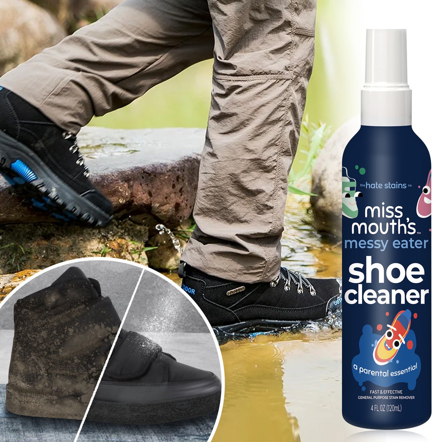 Shoes Cleaning Stain Removal Water-free Multifunctional