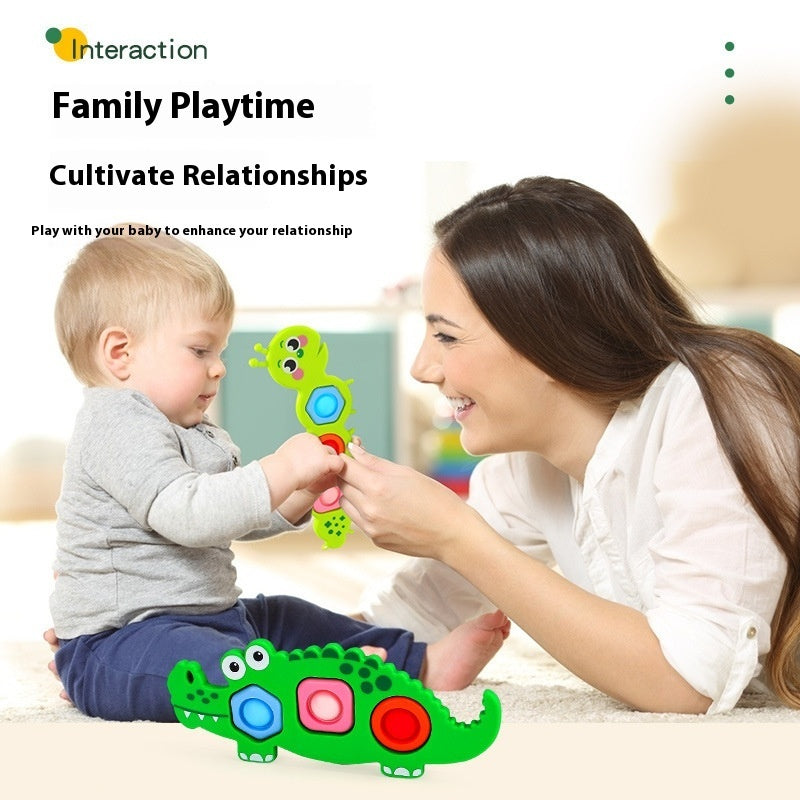 Exercise Puzzle Baby Finger Bubble Toy