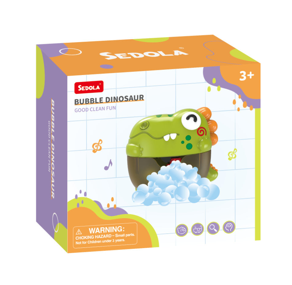 Dinosaur Bubble Machine Children's Bathroom Bath And Water Toys