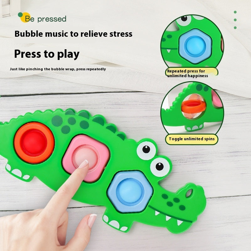 Exercise Puzzle Baby Finger Bubble Toy